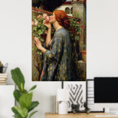 Soul of the Roos John William Waterhouse Canvas Poster (Thuiskantoor)