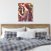Soul of the Roos Waterhouse Fine Art Canvas Afdruk (Insitu (Slaapkamer))