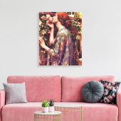 Soul of the Roos Waterhouse Fine Art Canvas Afdruk (Insitu (Woonkamer))