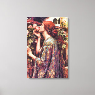 Soul of the Roos Waterhouse Fine Art Canvas Afdruk