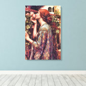 Soul of the Roos Waterhouse Fine Art Canvas Afdruk (Insitu (Houten vloer))
