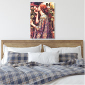 Soul of the Roos Waterhouse Fine Art Canvas Afdruk (Insitu (Slaapkamer))