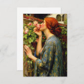 Soul of the Rose John William Waterhouse Bedankkaart (Voorkant / Achterkant)