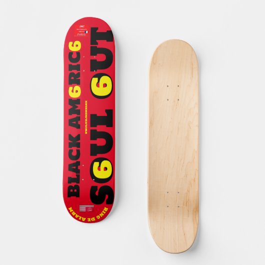 SOUL OUT 7 3/4" Skateboard Deck (Voorkant)