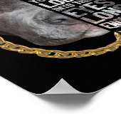 Soul Pitbull I Love Pitbull Dog Lover Poster (Hoek)