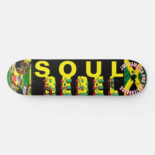 SOUL REBEL 8 1/4" Skateboard Deck (Horizontaal)
