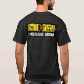 SOUL REBEL MUSIC ROOM Basic Donker T-shirt (Achterkant)