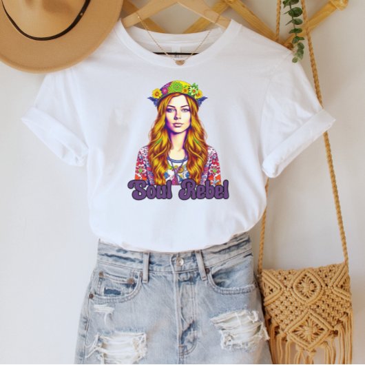 Soul Rebel T-Shirt- Groovy T-shirt- Retro Shirt