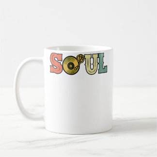 Soul Record Jazz Funk Draaitafel Vinyl Muziek Saxo Koffiemok
