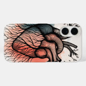 Soul Roots: Heart & Tree Minimalist Case-Mate iPhone Case (Achterkant (horizontaal))