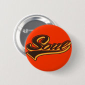 Soul Script Ronde Button 5,7 Cm (Voorkant /achterkant)