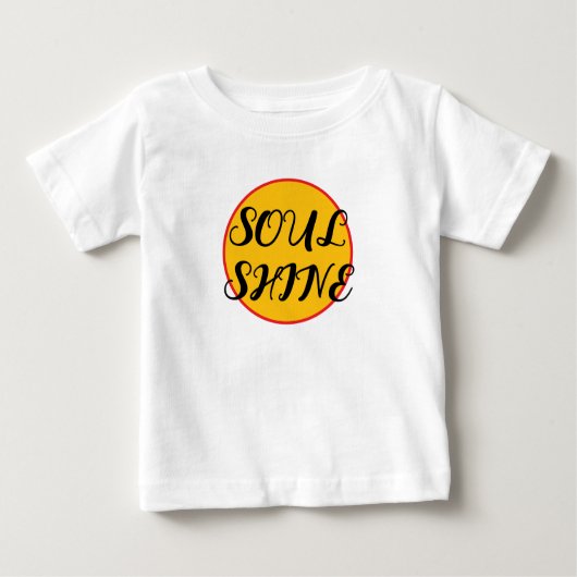 "SOUL SHINE" kinder t-shirt met originele kunst (Voorkant)