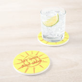 Soul Shine Zandsteen Onderzetter (Zijkant)