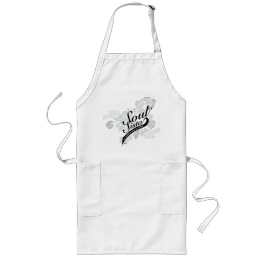 Soul Sista Cooking Apron Lang Schort (Voorkant)
