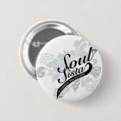 Soul Sista Ronde Button 5,7 Cm (Voorkant /achterkant)