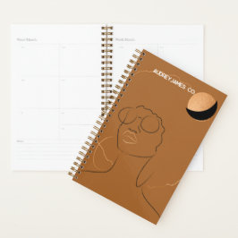 Soul Sister Afro Gold Planner