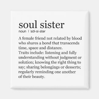 Soul Sister Gifts Magneet