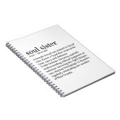 Soul Sister Gifts Notitieboek (Rechterzijde)