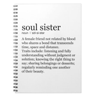 Soul Sister Gifts Notitieboek