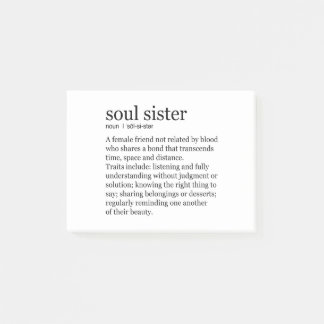 Soul Sister Gifts Post-it® Notes