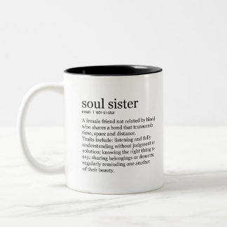 Soul Sister Gifts Tweekleurige Koffiemok
