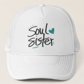 Soul Sister Trucker Hat Trucker Pet (Voorkant)