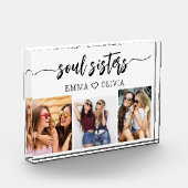 Soul Sisters 3 Fotocollage Familie Keepsake Gift Fotoblokken (Links)