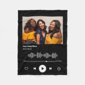Soul Sisters Aangepaste Song Code Beste Vriend BFF Fleece Deken (Voorkant)
