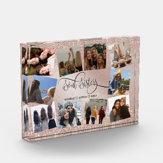 Soul Sisters Best Friends Forever Tussenvoegfoto Fotoblokken (Links)