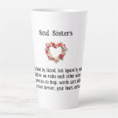 Soul Sisters Beste Vrienden Koffie/Latte Mok (Voorkant)