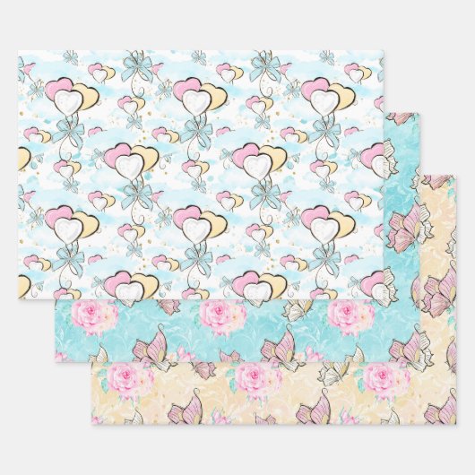 Soul Sisters, beste vrienden patroon Inpakpapier Vel (Set)