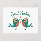 Soul Sisters Briefkaart (Voorkant)