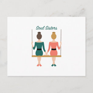 Soul Sisters Briefkaart