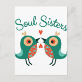 Soul Sisters Briefkaart (Voorkant)