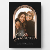 Soul Sisters Elegant Arch Lijst Foto Keepslag Fotoplaat (voorkant)