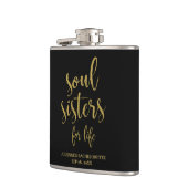 Soul Sisters for Life Glitter Bachelorette Heupfles (Links)