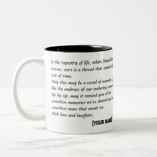 Soul Sisters Forever Tweekleurige Koffiemok (Links)