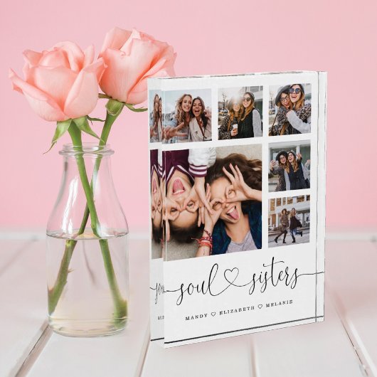 Soul Sisters | Gift for Best Friends Photo Collage Fotoblokken