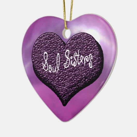 Soul Sisters Keramisch Ornament (Links)