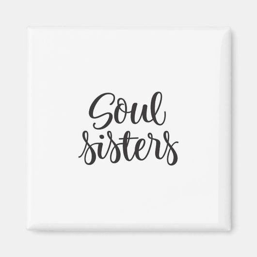 Soul Sisters Magneet (Voorkant)