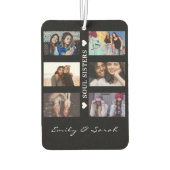 Soul Sisters Script Custom 6 Fotocollage & Name Luchtverfrisser (Achterkant)