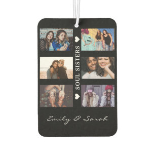 Soul Sisters Script Custom 6 Fotocollage & Name Luchtverfrisser