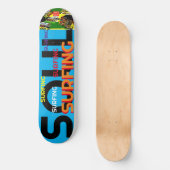 SOUL SURFING 8 1/4" Skateboard Deck (Voorkant)
