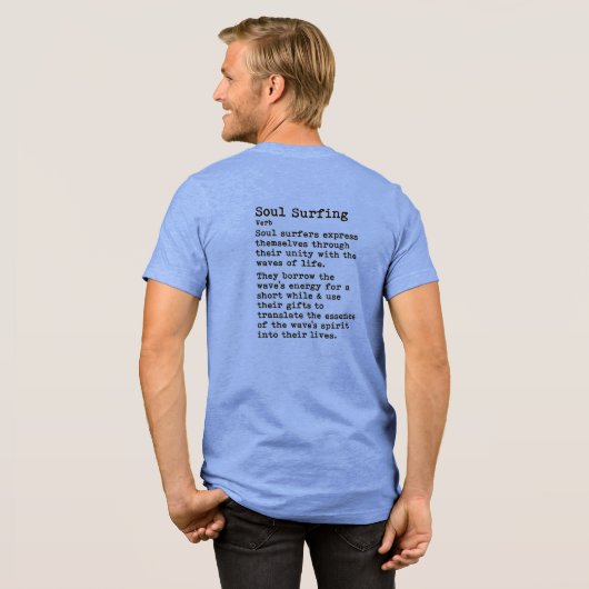Soul Surfing: Tri-Blend Shirt (Voorkant)