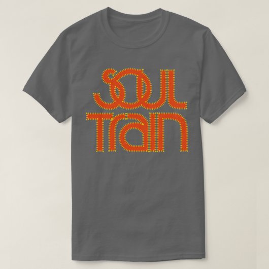 Soul Train 70s Fan Art T-shirt (Design voorkant)