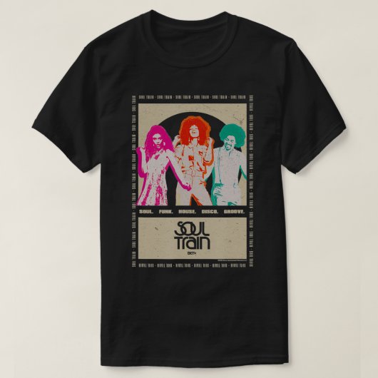 Soul Train Dancers T-shirt (Design voorkant)