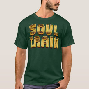 Soul Train Dark Gold-tekst T-shirt