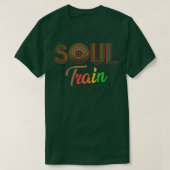 Soul Train Retro-stijl T-shirt (Design voorkant)