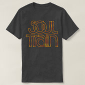 Soul Train Typography Design T-shirt (Design voorkant)