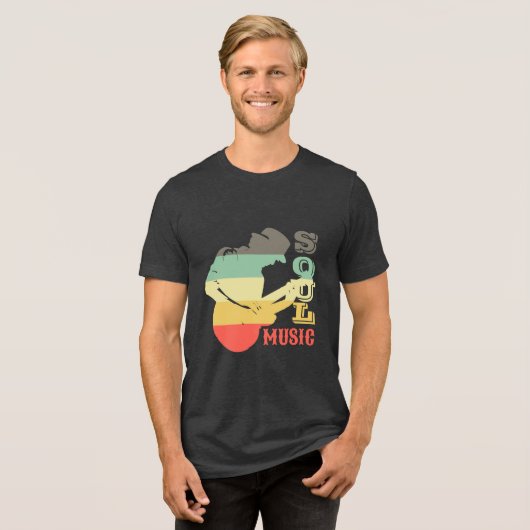 Soul Tri-Blend Shirt (Voorkant volledig)